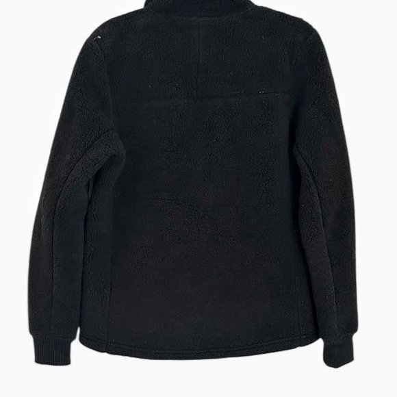 The North Face Women’s Fleece Jacket Black Full Zip Size Medium - Picture 3 of 9